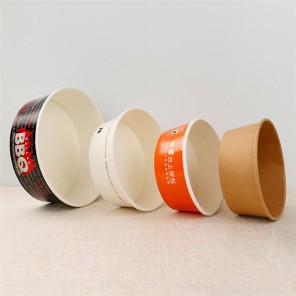 Einweg Kraft Papier Salat Schale