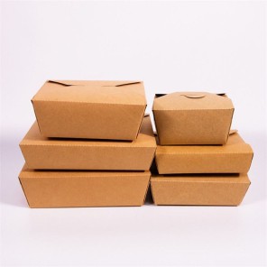 Einwegpapier-Brotdose