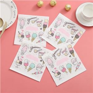 Schöne Papierservietten